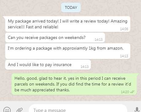 Parcel Forwarding Italy 304